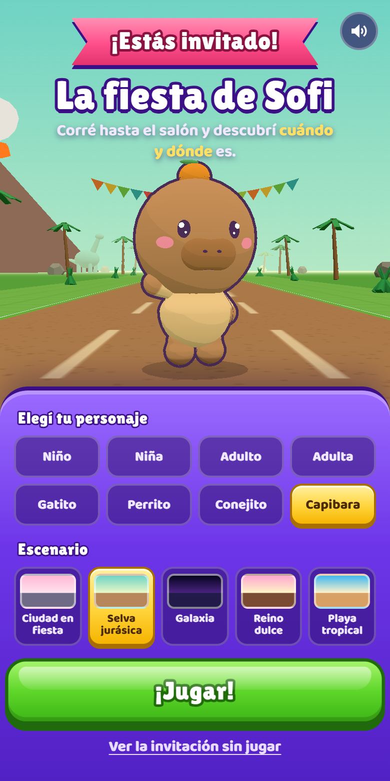 Elegí tu personaje